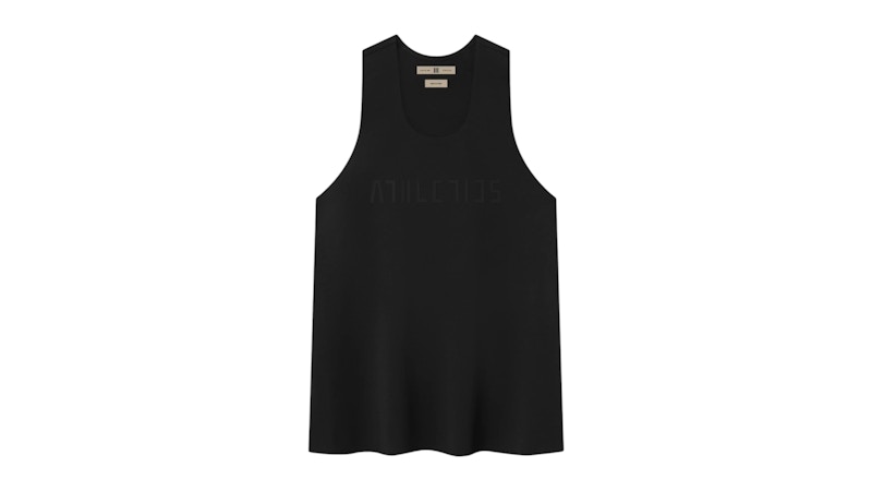 Fear of God Athletics Performance Jersey Tank Black Men's
