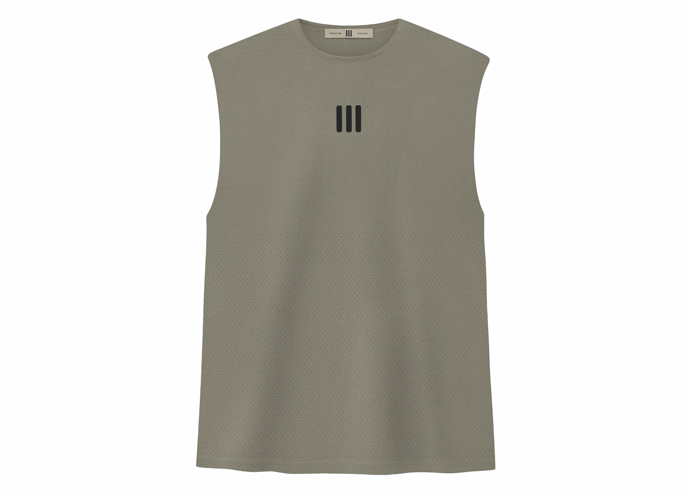 Fear of God Athletics Performance Muscle Tee Black Men's - SS24 - US