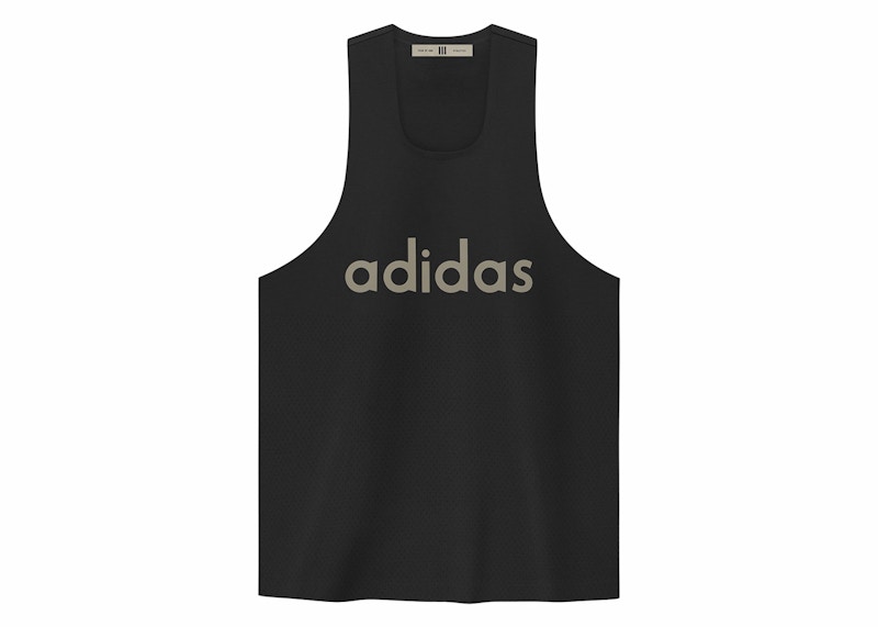 Pre-owned Fear Of God Men's Athletics Performance Tank In Black