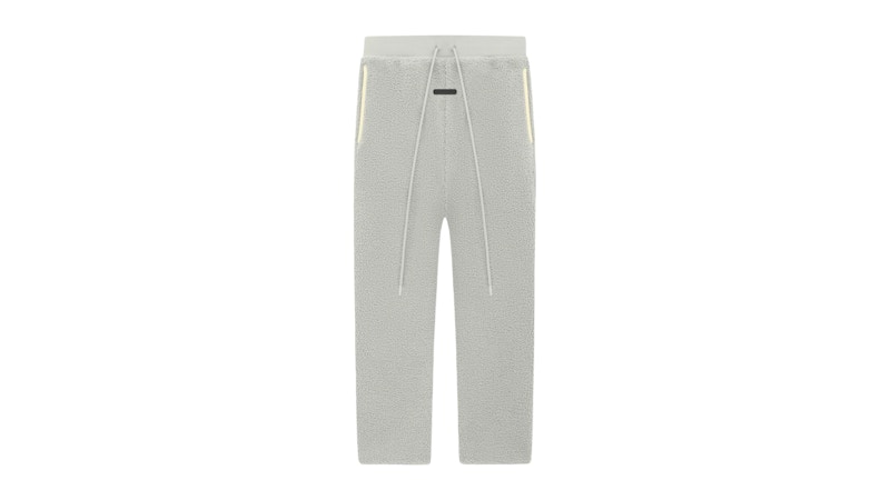 Pre-owned Fear Of God Men's Athletics Polar Fleece Hike Pant In Sesame In Brown