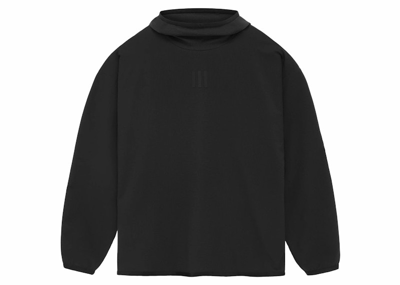 Fear of God Athletics Stretch Woven Running Hoodie Black