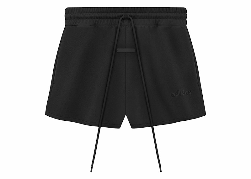 Pre-owned Fear Of God Men's Athletics Suede Fleece Short In Black