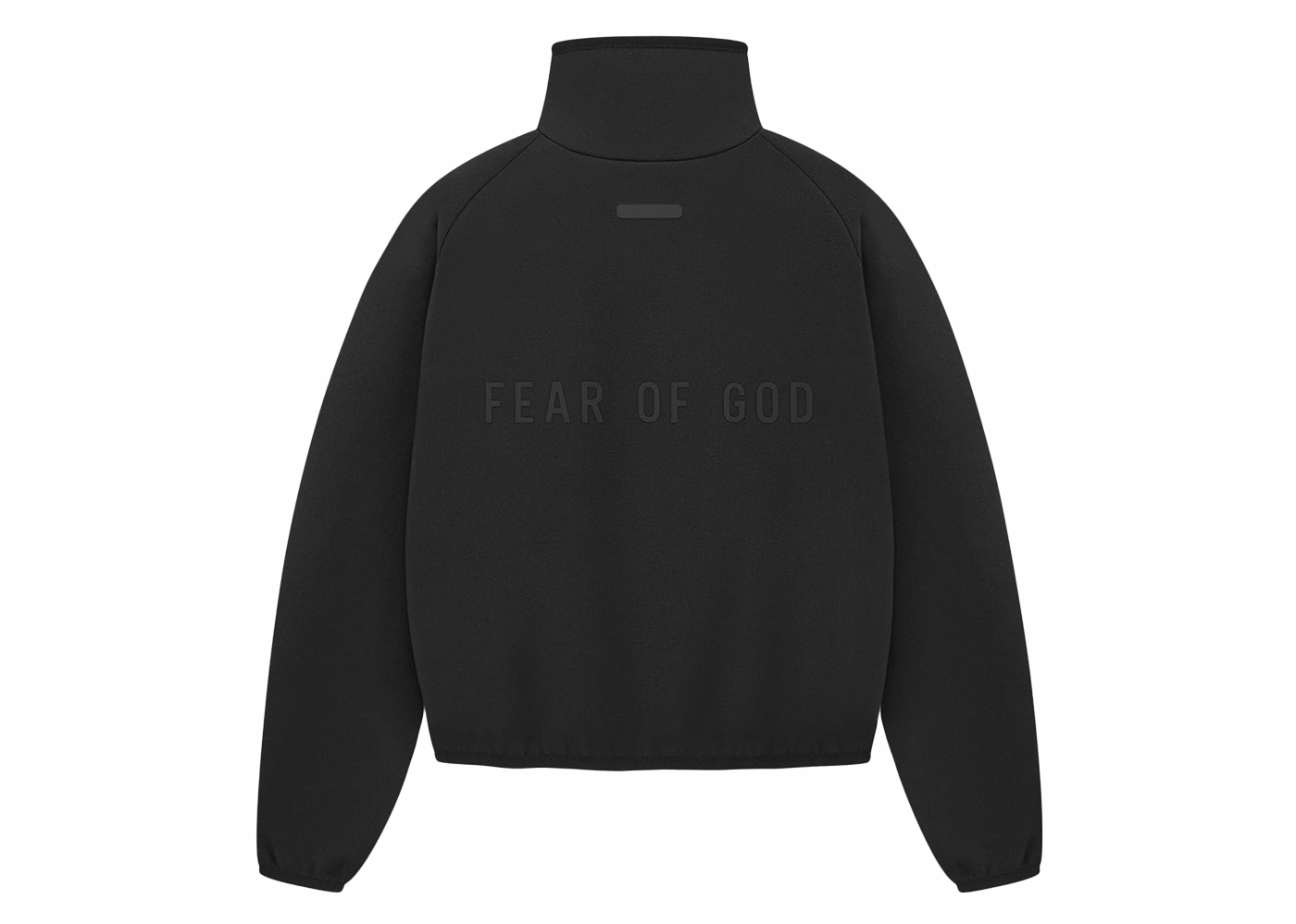 Fear of God Athletics Women's Suede Fleece Track Jacket Black