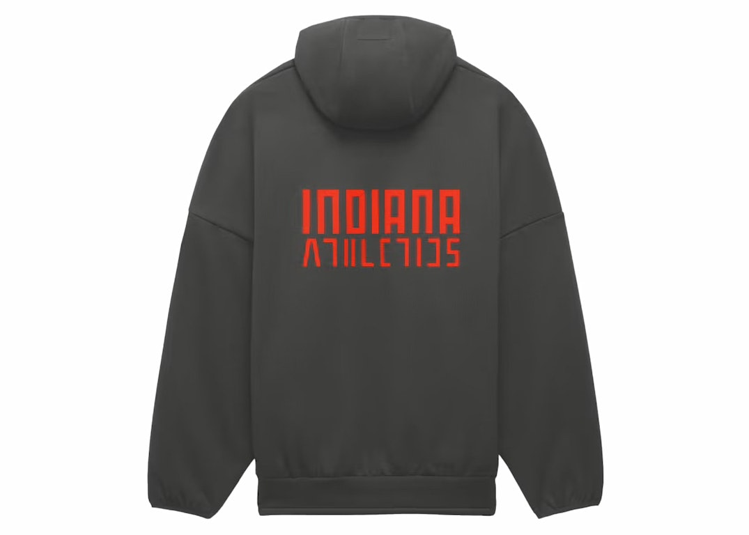 Pre-owned Fear Of God Athletics X Indiana University Hoodie Grey