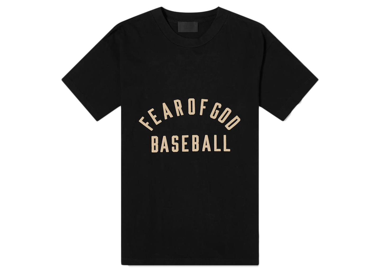 Fear of God Baseball T-shirt Black Men's - SEVENTH COLLECTION - US
