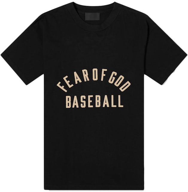 ansøge Se insekter Forudsætning Fear of God Baseball T-shirt Black - SEVENTH COLLECTION Men's - US