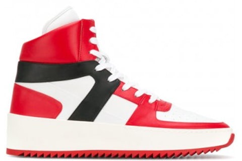Fear of God Basketball Sneaker Varsity Red White Black Men s FG20W18U 49ROLE 4991 US