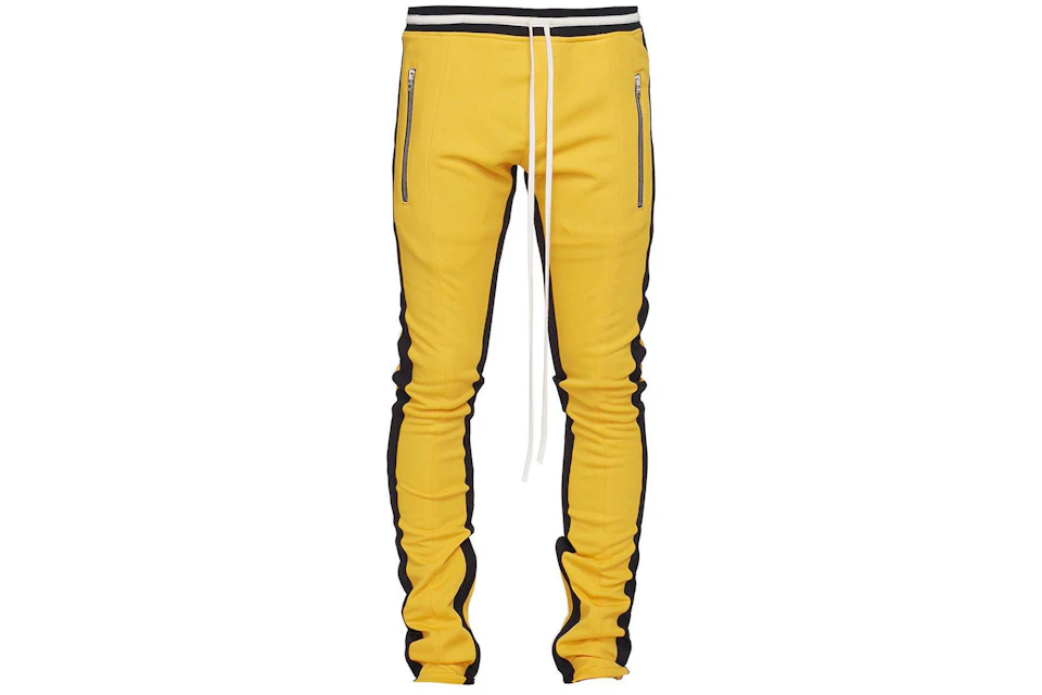 FEAR OF GOD Double Stripe Track Pants Yellow