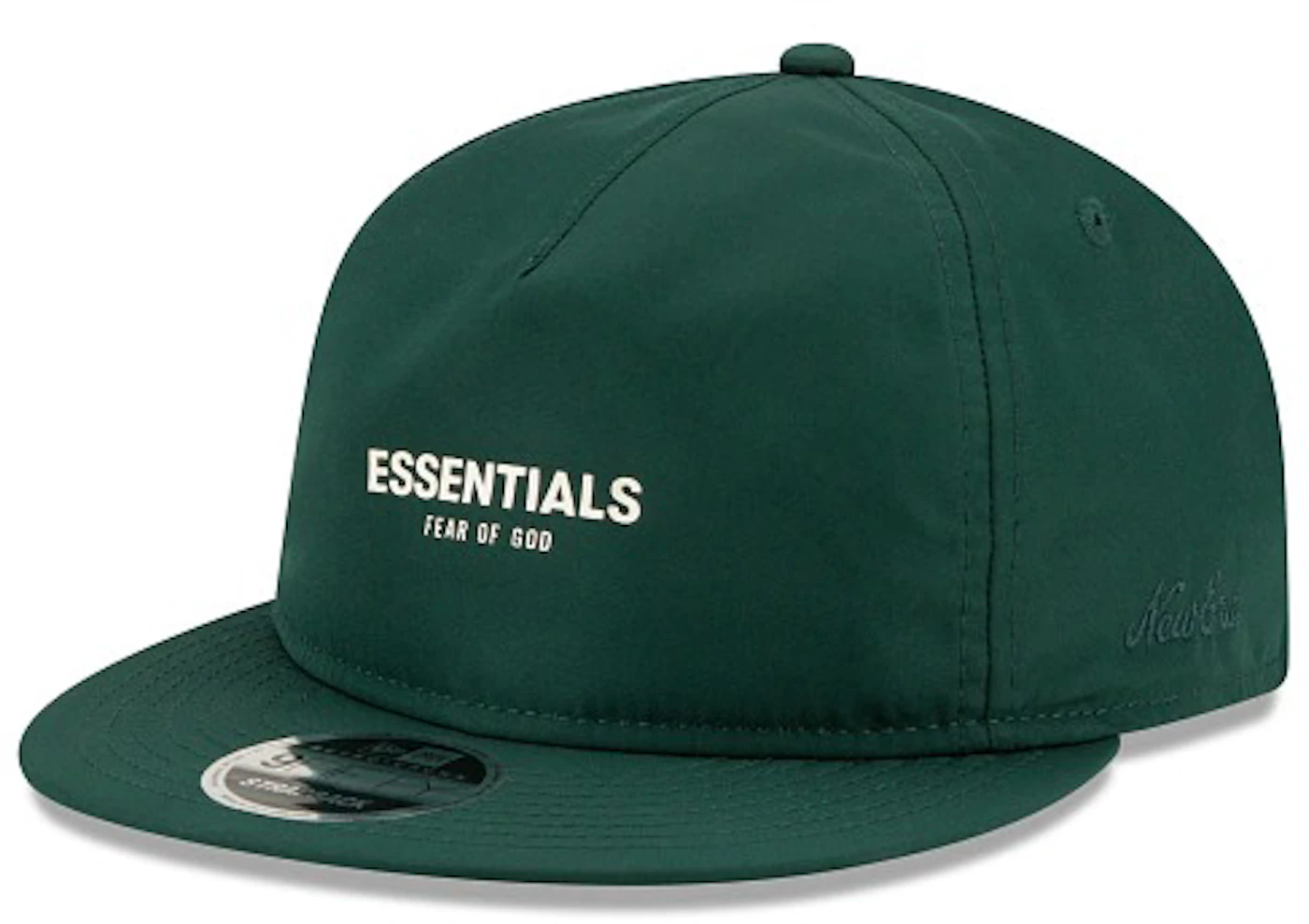 Fear of God Essentials New Era 9Fifty Retro Crown A-Frame Hat Green ...