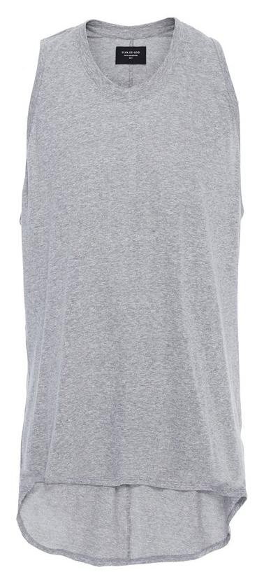 FEAR OF GOD Essential Tri-Blend Tank Top Grey - Fifth Collection