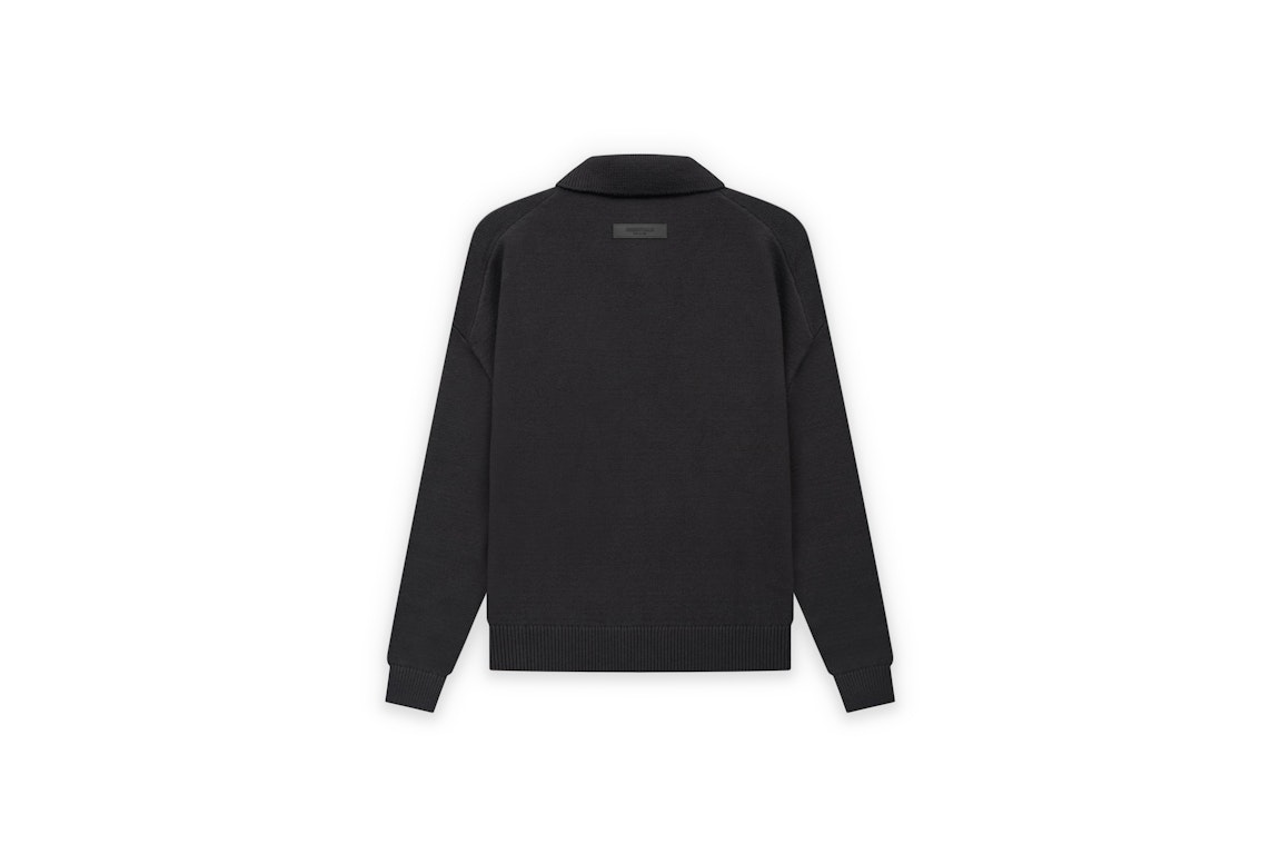 Pre-owned Fear Of God Essentials 1977 Knit L/s Polo Iron