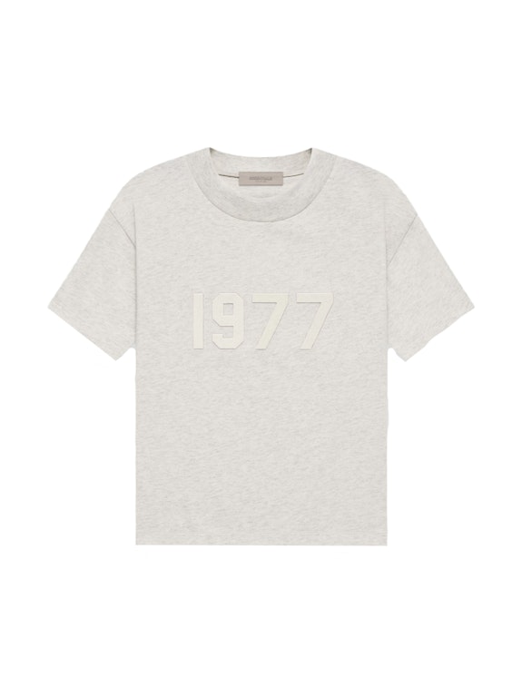 Pre-owned Fear Of God Essentials 1977 T-shirt Light Oatmeal