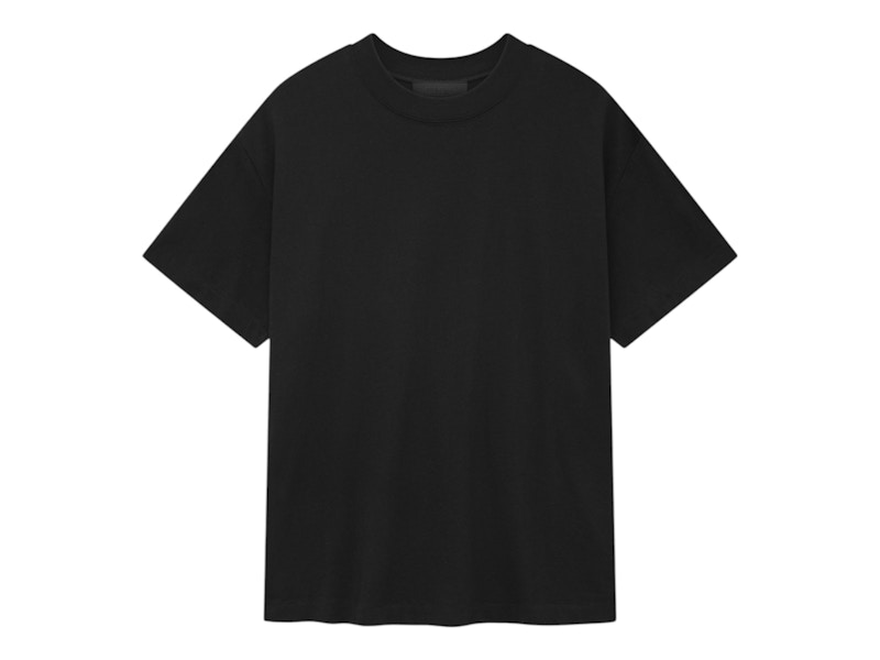 Pre-owned Fear Of God Men's  Essentials 3 Pack Essential Tee Shirt (fw24) In Black