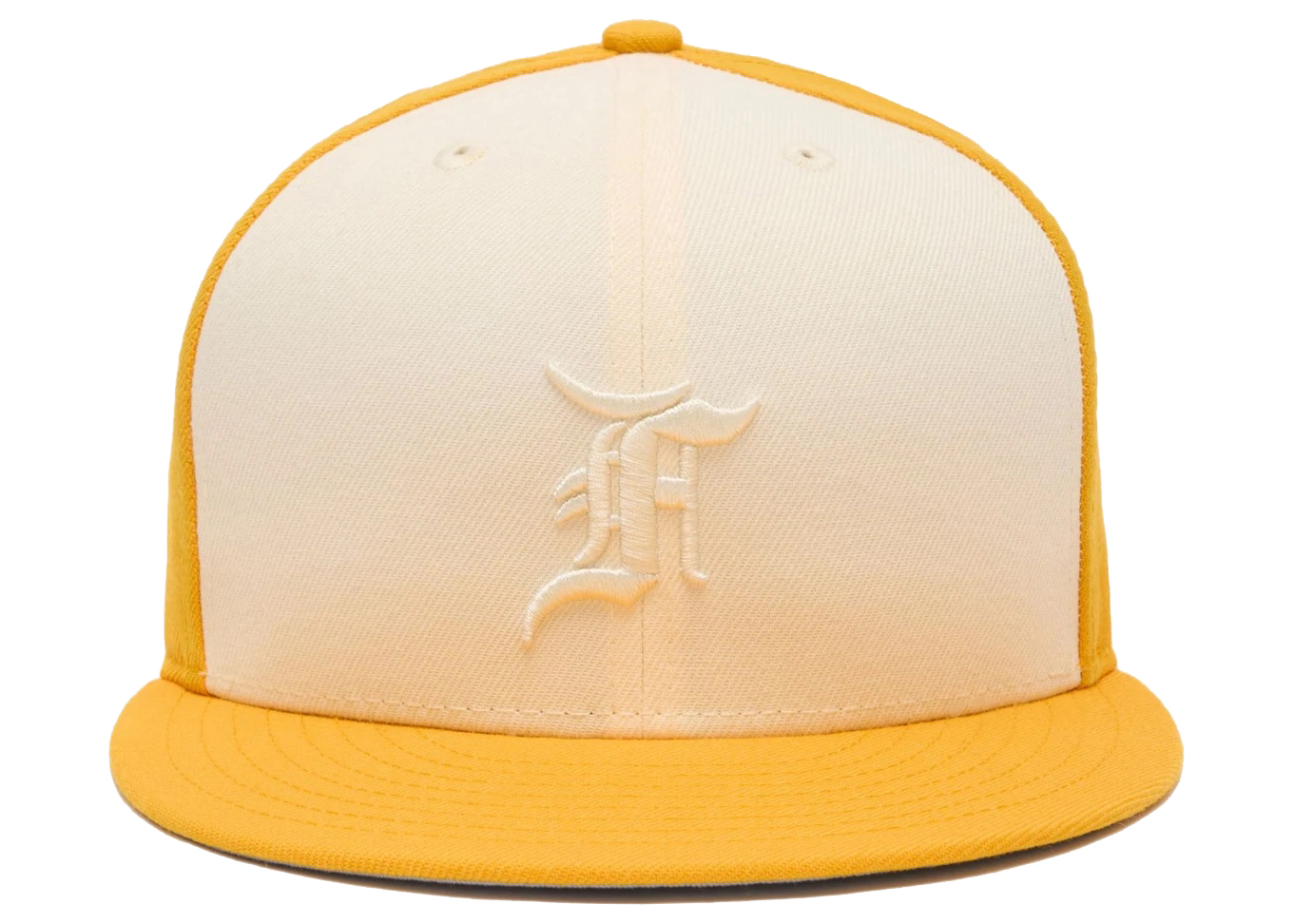 Fear of God Essentials New Era 59Fifty Fitted Hat Gold メンズ ...