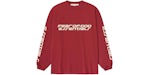 Fear of God Essentials 90's Long Sleeve Tee Crimson