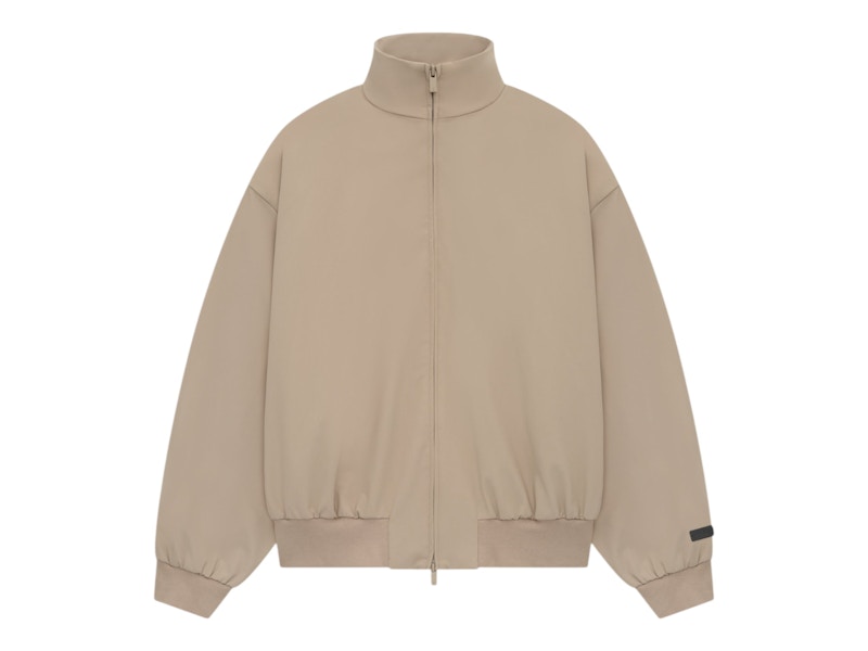 ESSENTIALS|エッセンシャルズ BONDED NYLON BOMBER JACKET DESERT SAND (202HO246447F)  いざとい 24AW 24秋冬 新作