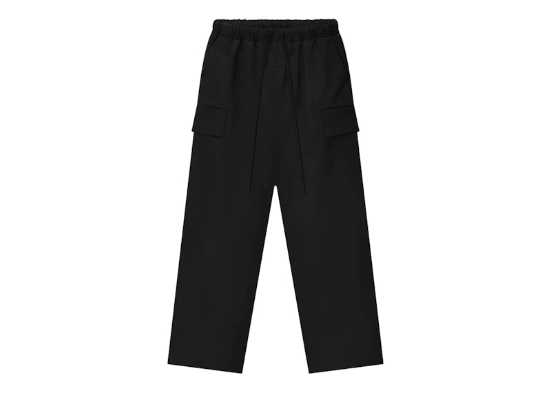 Fear of God Essentials Bonded Satin Field Pant Vintage Black Men's
