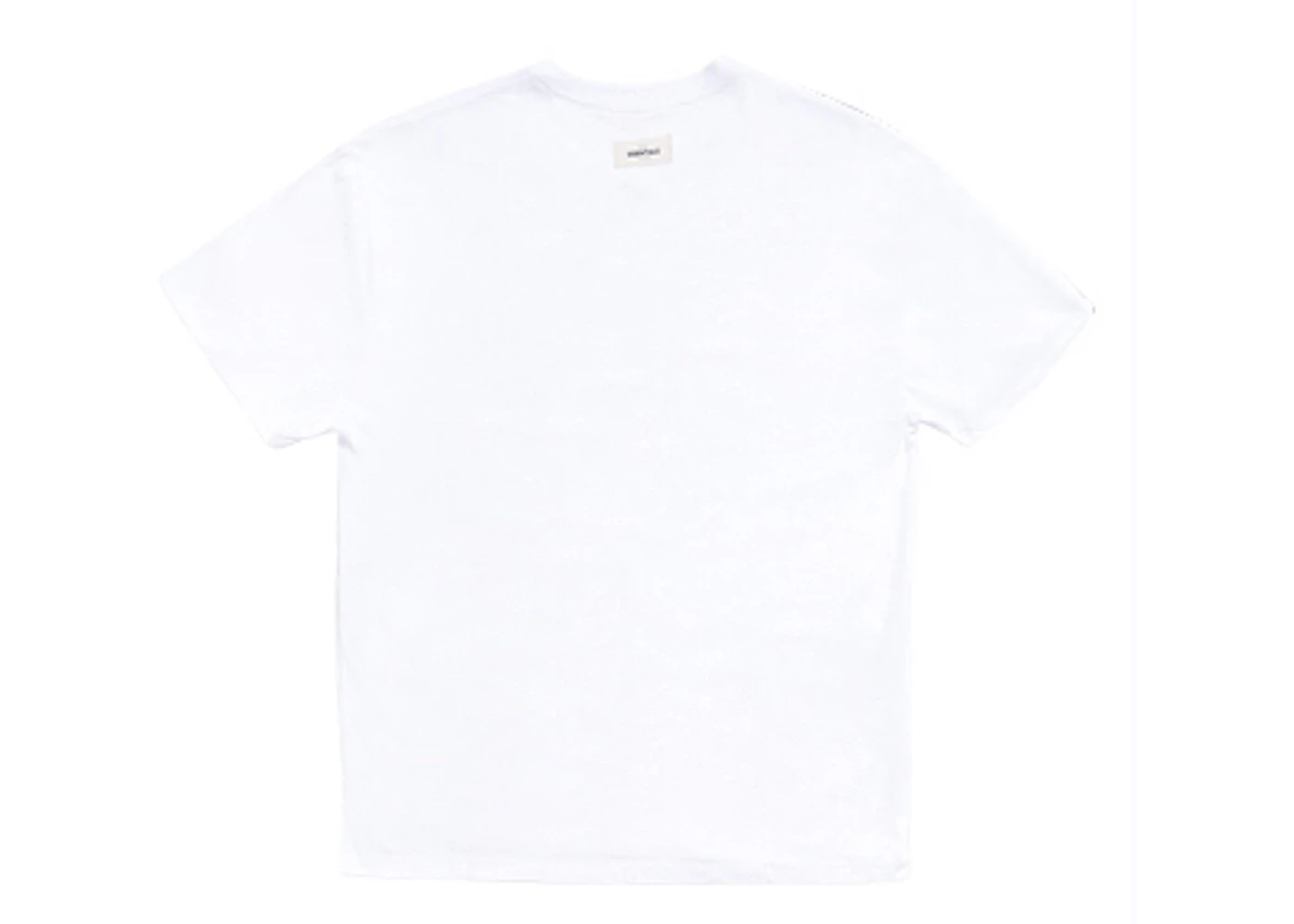 Fear of God Essentials Boxy Graphic T-Shirt White - FW18 - US