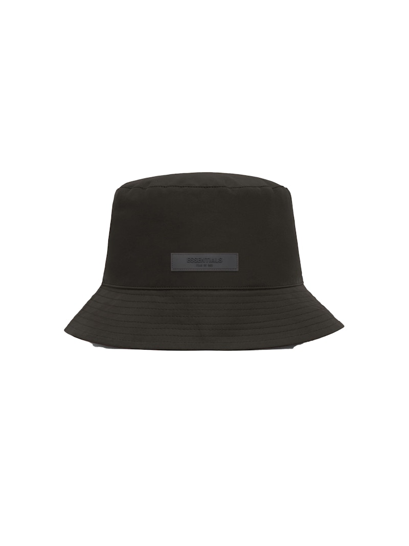 Fear of God Essentials Bucket Hat Off-Black - FW22 - GB