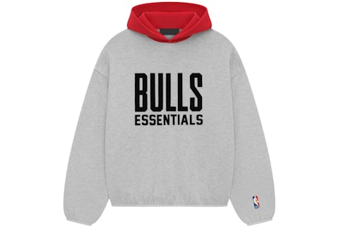 Fear of God Essentials Bulls Hoodie Light Heather Men's FW24 US