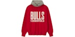 Fear of God Essentials Bulls Sport Hoodie Red/Concrete Heather