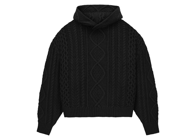 Fear of God Seventh Collection Knit Hoodie Dark Grey Heather 