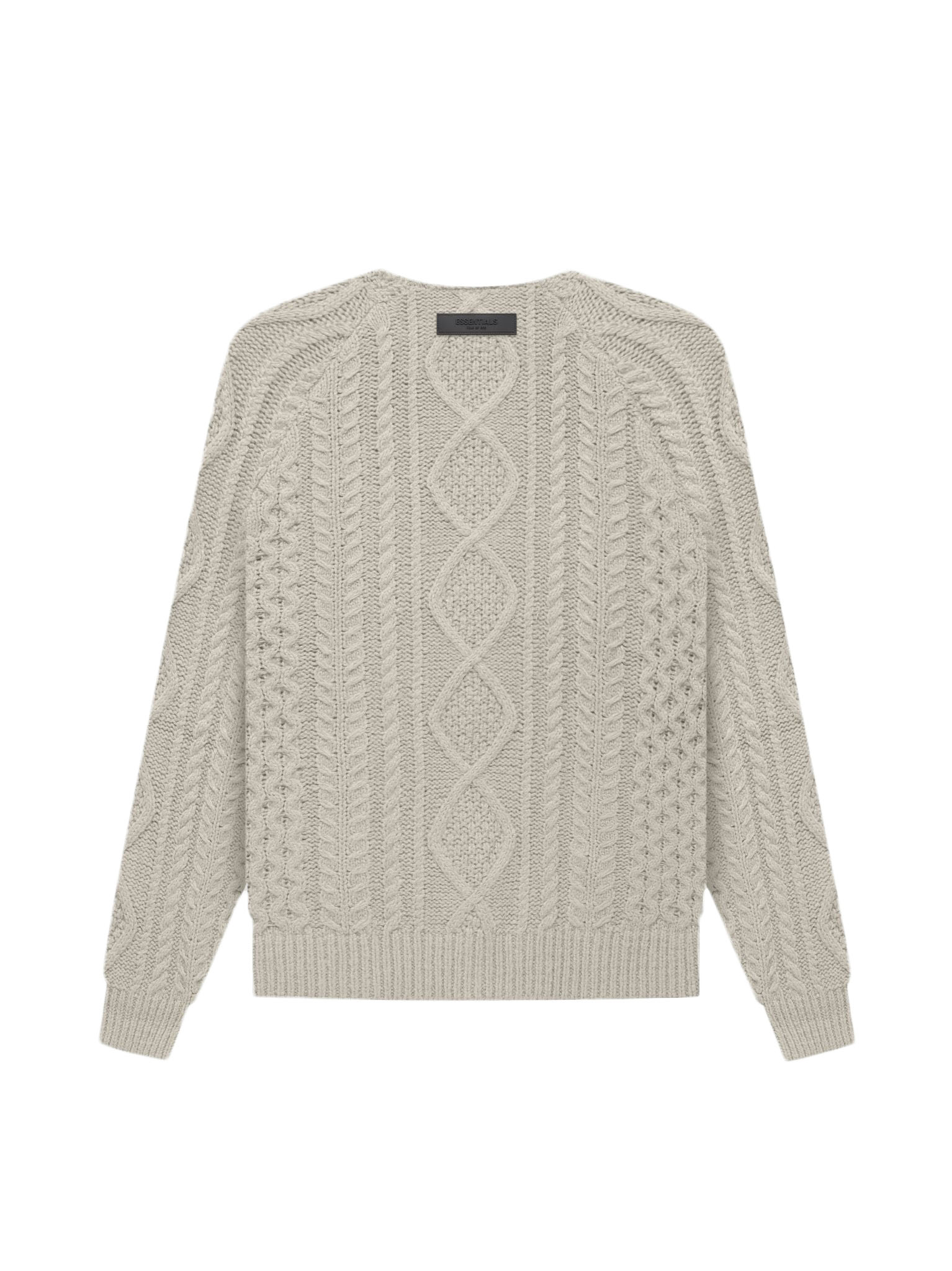 Fear of God Essentials Cable Knit Smoke