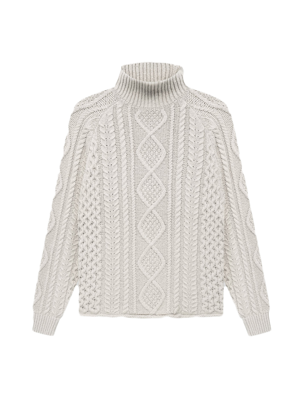 Fear of God Essentials Cable Knit Turtleneck Wheat Men's - SS22 - US