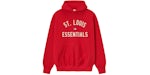 Fear of God Essentials Cardinals Sport Hoodie Red
