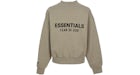 Fear of God Essentials Klassisches Sweatshirt mit Rundhalsausschnitt Homestead Heather