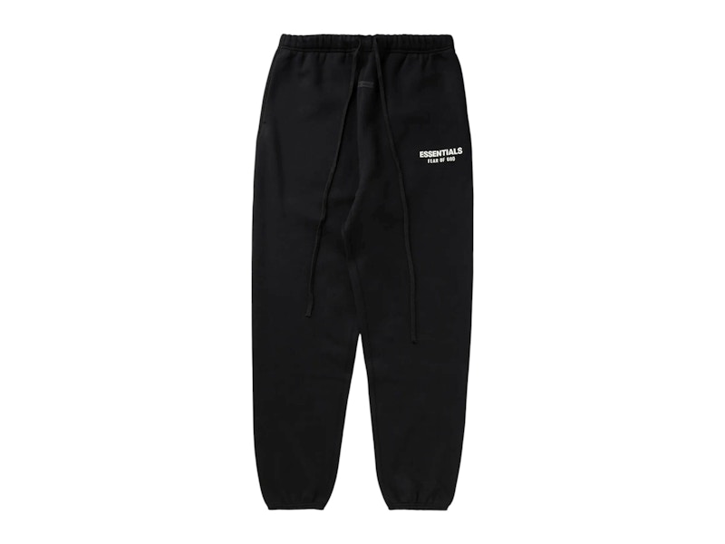 Pre-owned Fear Of God Classic Fit Fleece Sweatpant In Black