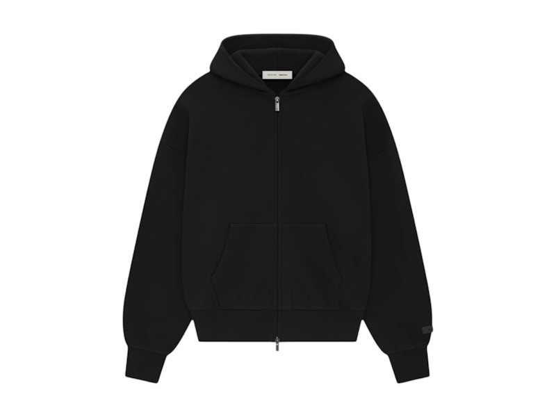 【公式】フジのお歳暮・冬ギフト of Fear God Black Jet Hoodie Zip-Up Full Classic Essentials トップス