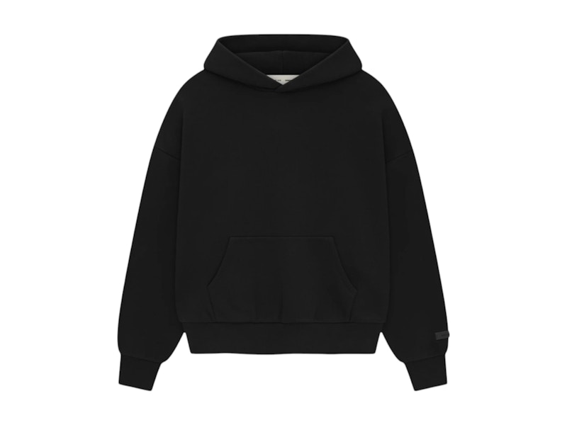 ★25SS★FEAR OF GOD Essentials Classic Hoodie Fear of God Essentials Classic Hoodie Jet Black Men's - SS25