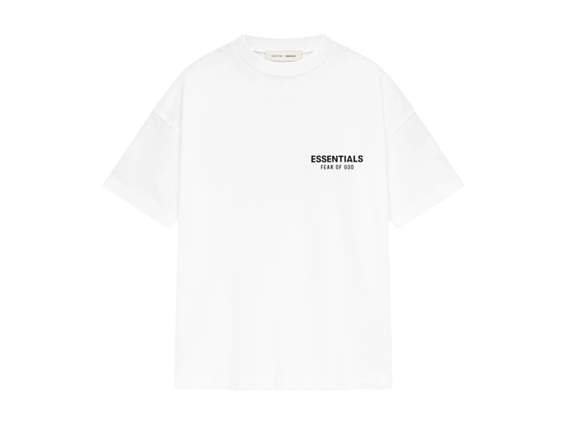 Fear of God Essentials Classic Short Sleeve Tee Bright White