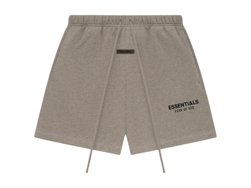 Pre-owned Fear Of God Men's Essentials Classic Sweatshort In Homestead Heather