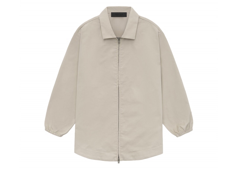 Fear of God Essentials Core Collection Kids Cotton Twill Overshirt 