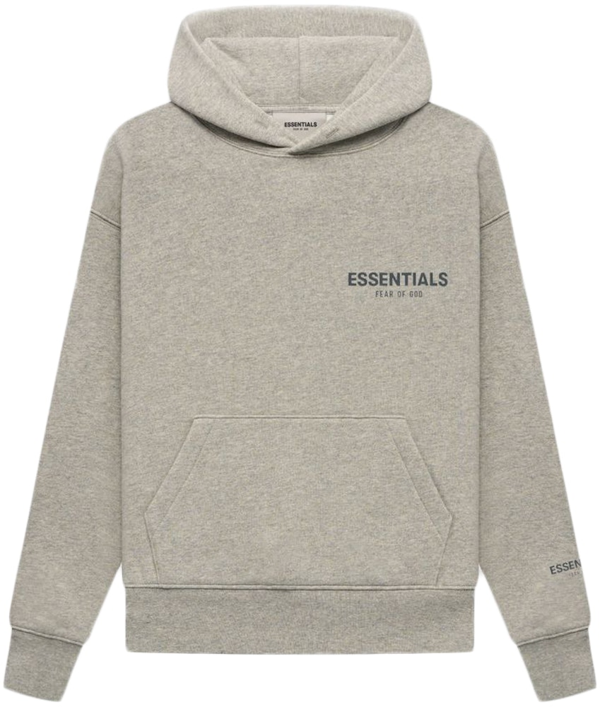 Fear of God Essentials Core Collection Kids Pullover Hoodie Dark ...