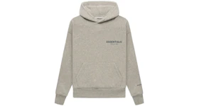 Fear of God Essentials Core Collection Kids Pullover Hoodie Dark Heather Oatmeal