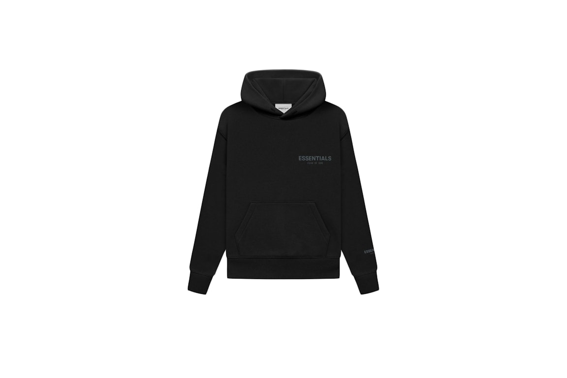 Pre-owned Fear Of God Essentials Core Collection Kids Pullover Hoodie Stretch Limo