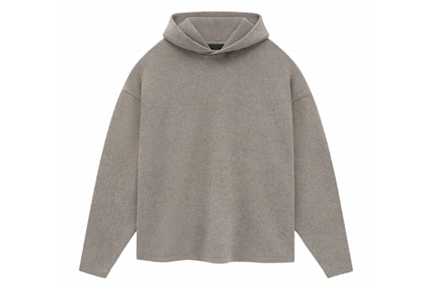Knit Essentials Grey Sweatshirt Fear Of God Essentials Core