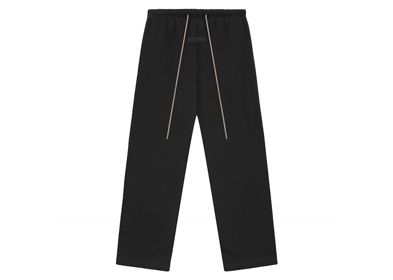 Pre-owned Fear Of God Men's Essentials Core Collection Lounge Sweatpant In Black