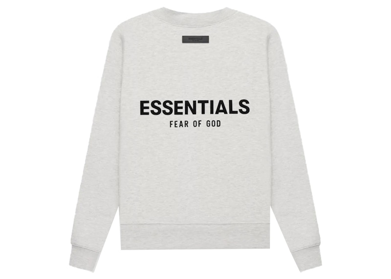 Fear of God Essentials Crewneck FW22 Light Oatmeal Men s FW22 US