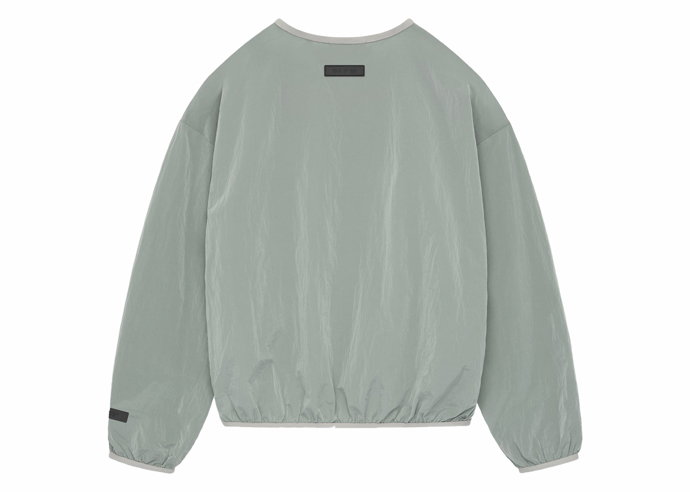 Fear of God Essentials Crinkle Nylon Pullover Crewneck Seal メンズ ...