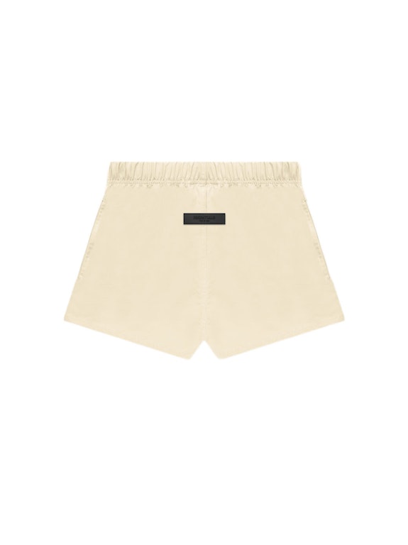 Pre-owned Fear Of God Essentials Dock Short Egg Shell