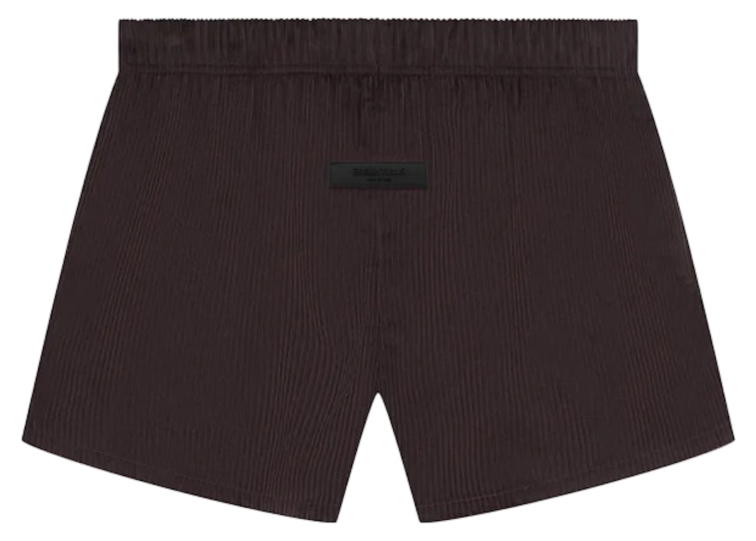 Pre-owned Fear Of God Essentials Dock Short Plum
