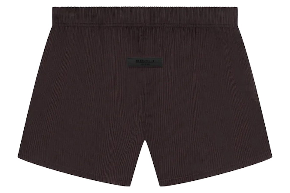 Pre-owned Fear Of God Essentials Dock Short Plum