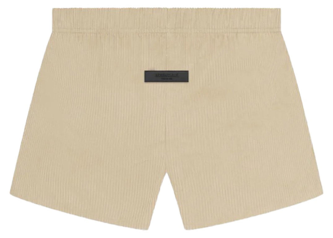 Pre-owned Fear Of God Essentials Dock Short Sand