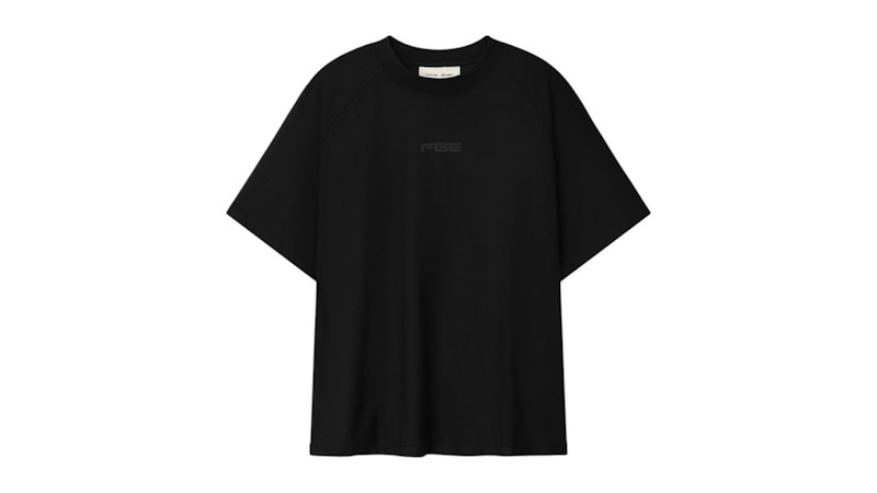 Fear of God Essentials Essential Raglan Tee Vintage Zwart