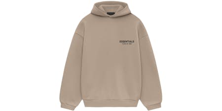 Fear Of God Essentials FW20 Felpa Con Cappuccio Applique Cement - Foto 8