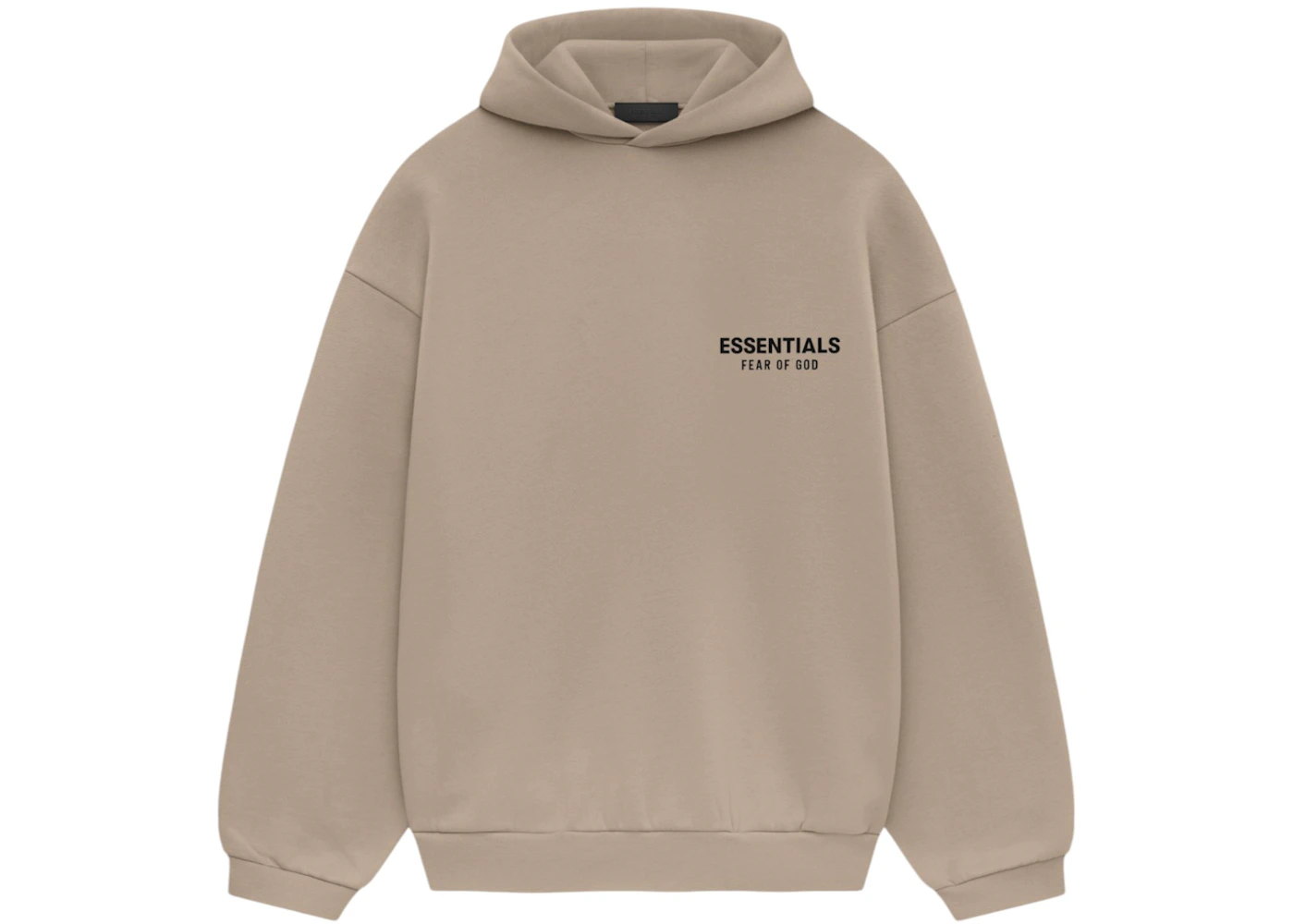 Oatmeal Fear Of God Essentials Stockx Hoodie Stockx Fear Of God